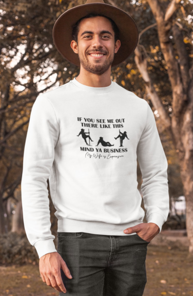 Mind Ya Business Crewneck - Image 2