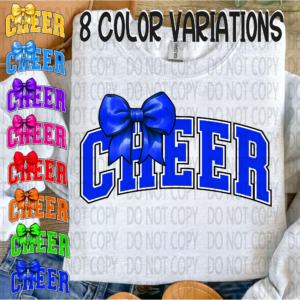 Cheer Bow - 8 Color Variations