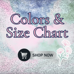 Colors & Size Chart