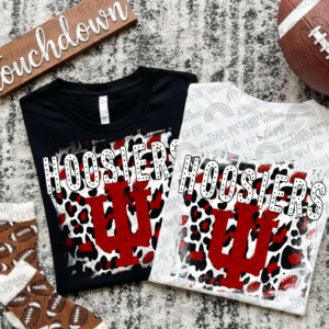 Leopard Hoosiers Apparel