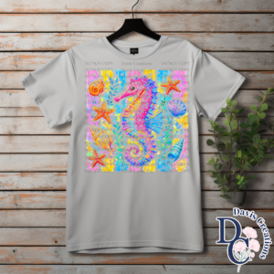 Seahorse Collage Print
