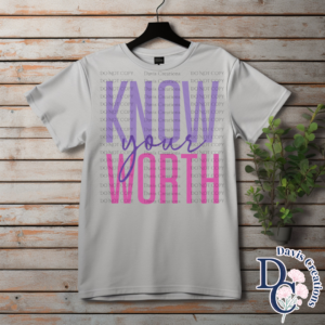 Know Your Worth Print