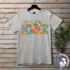 Faux Painted Book Lover Print