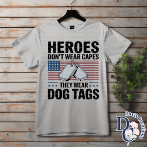 Heroes Don't Wear Capes Print