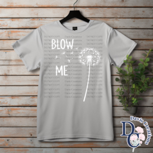 Dandelion Blow Print