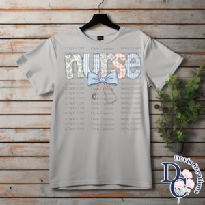 Preppy Pastel Nurse