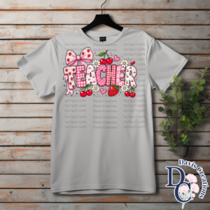 Preppy Berry Teacher Print