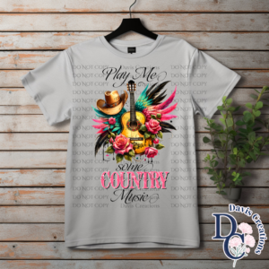 Play Me Some Country Music Print