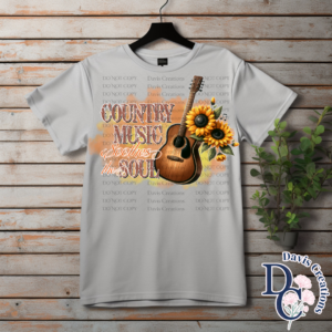 Country Music Soothes The Soul Print